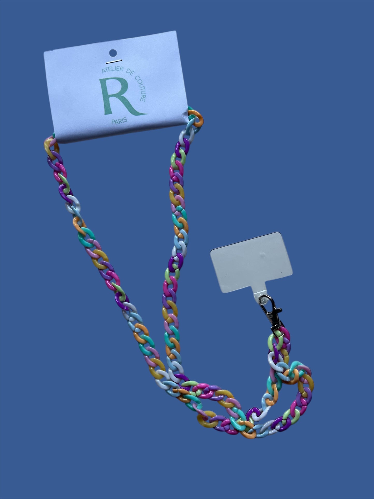 Chaine de téléphone plastique
