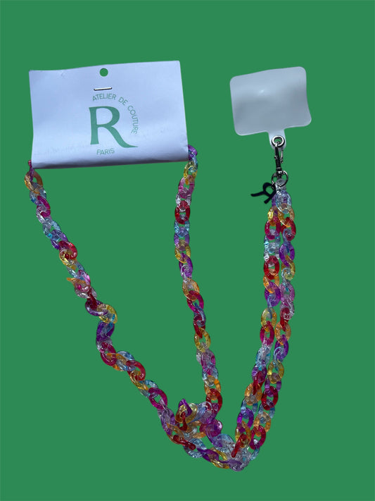 Chaine de téléphone plastique